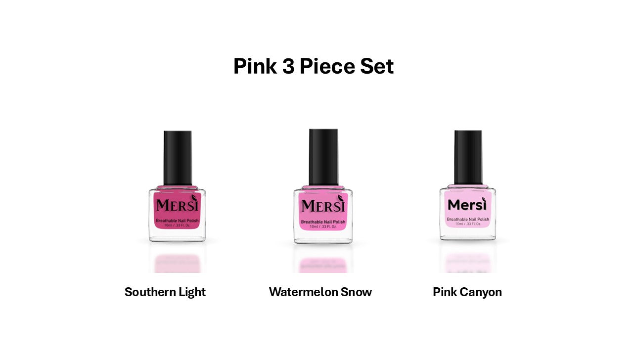 Pink 3 Piece Set