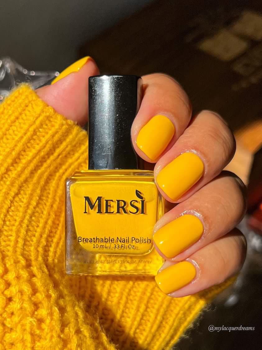 NEW Daffodil Breathable Nail Polish - Mersi Cosmetics