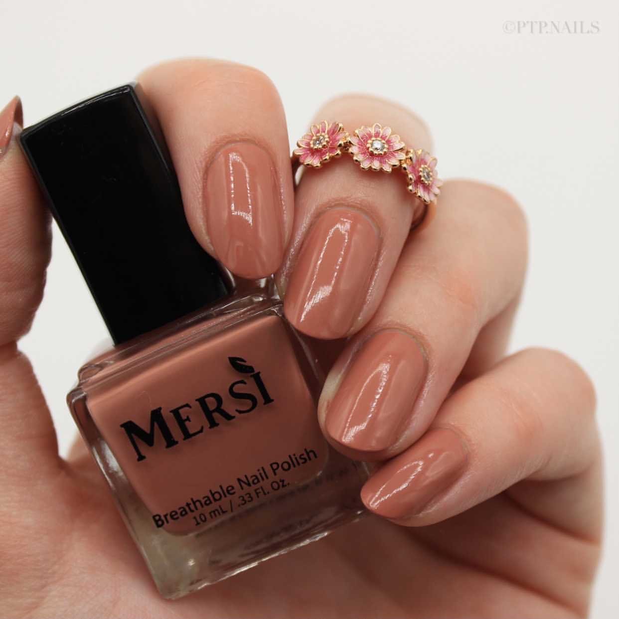 Pink Beach Halal Nail Polish Breathable 10ML.