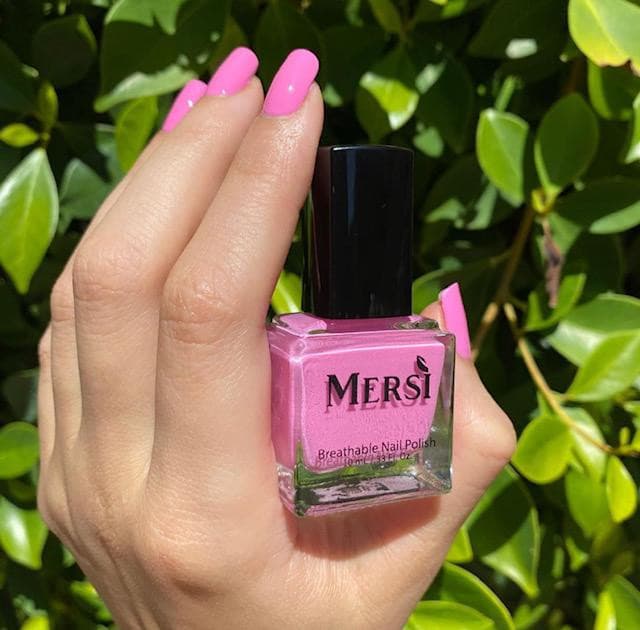 Watermelon Snow Breathable Halal Nail Polish 10ML.
