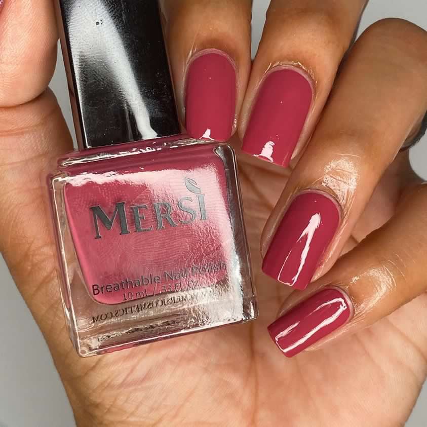 Magnolia Breathable Nail Polish - Mersi Cosmetics