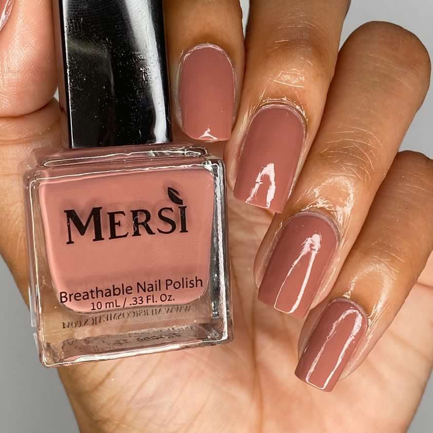 Vermillion Breathable Nail Polish - Mersi Cosmetics